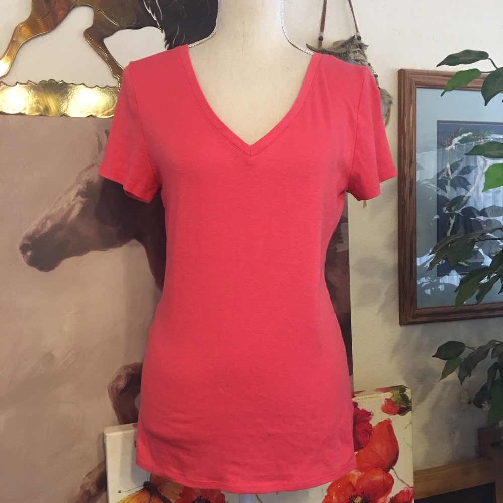 Merona ultimate soft tee bubblegum pink M